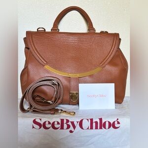 ❌❌SOLD❌❌See By Chloe Lizzie Medium Satchel Bag  Full Inclusion- EUC